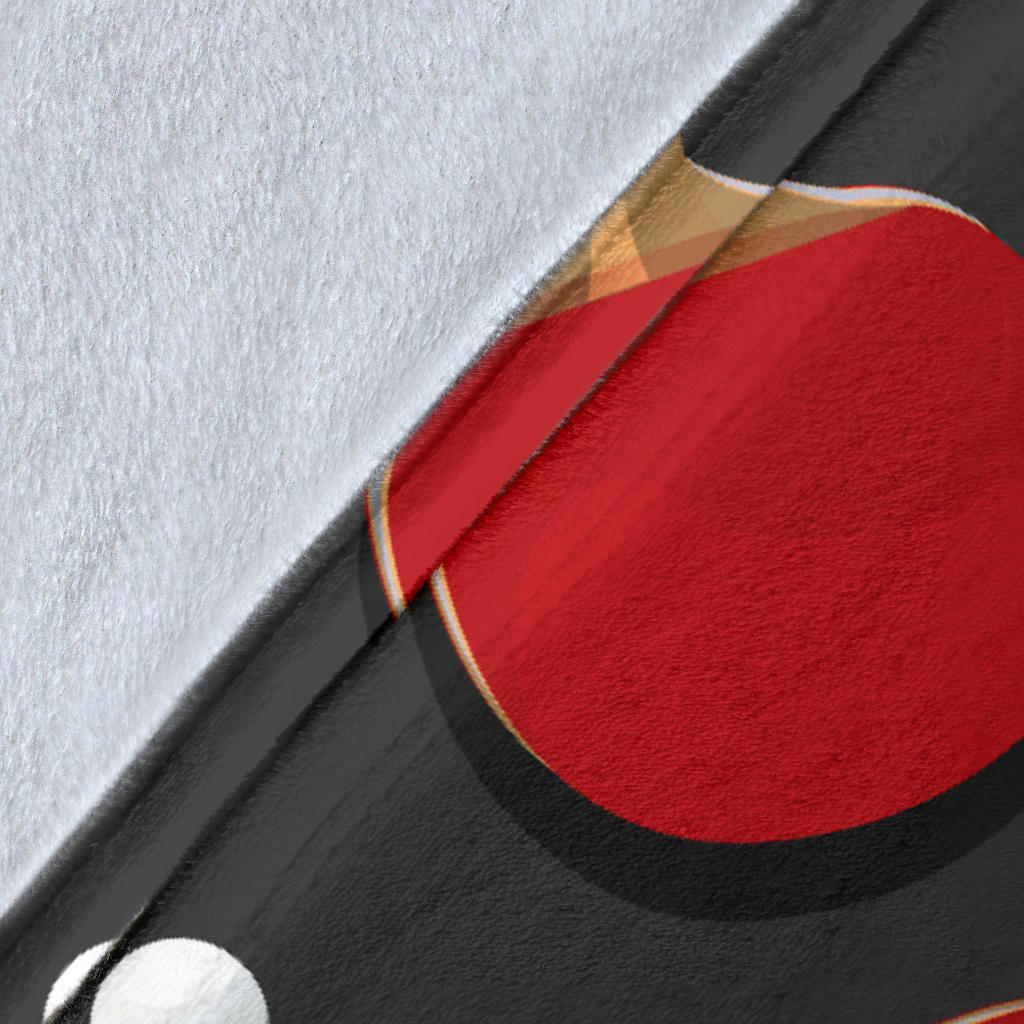 Ping Pong Pattern Print Design A05 Premium Blanket