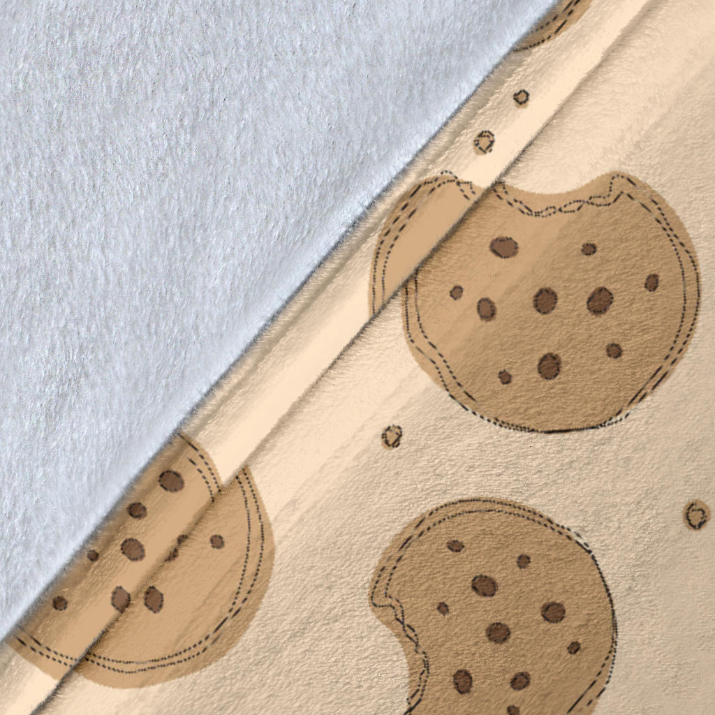 Biscuit Pattern Print Design 02 Premium Blanket