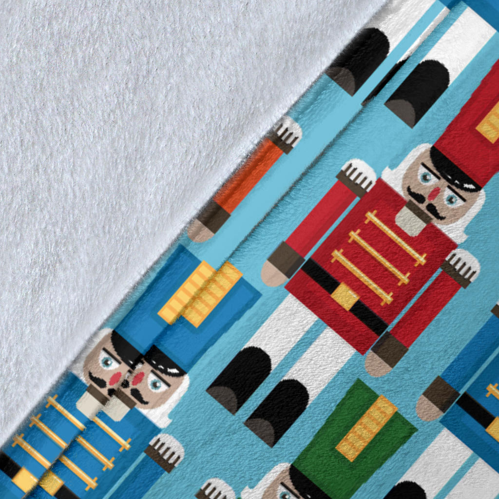 Nutcracker Pattern Print Design A02 Premium Blanket