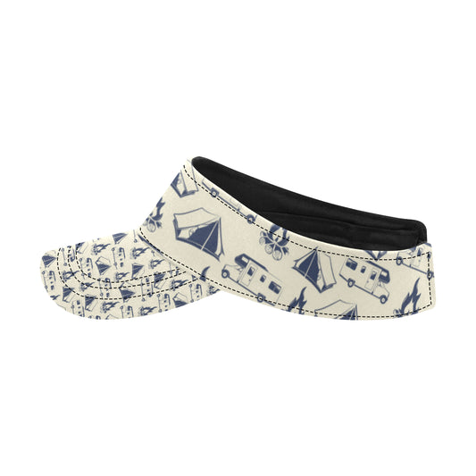 Campfire Pattern Print Design 01 Unisex Sun Visor