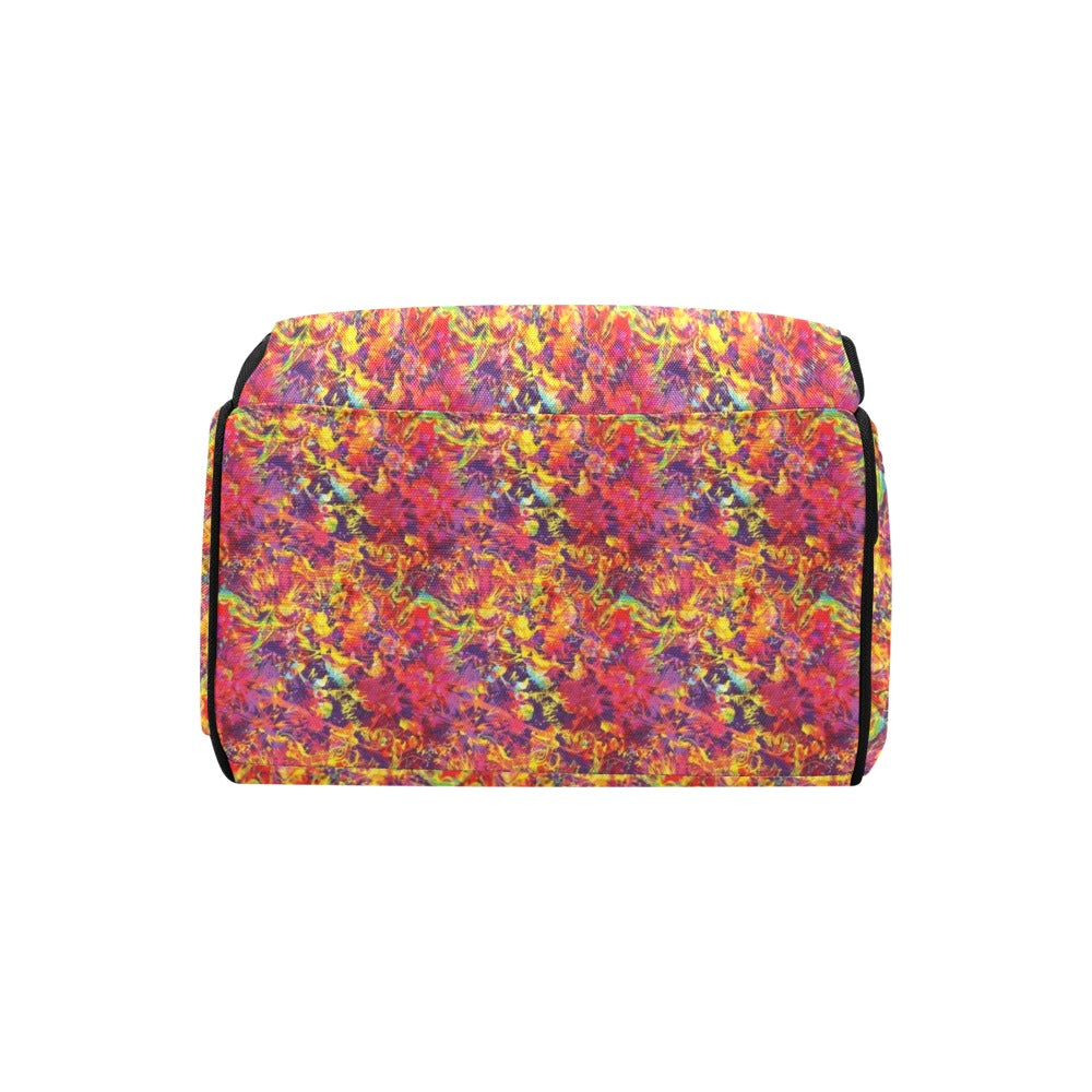 Splatter Print Design LKS303 Diaper Bag Backpack