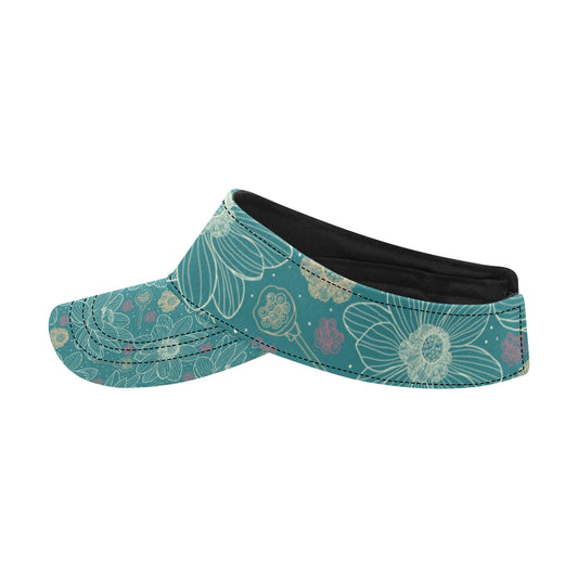 Lotus Pattern Print Design 01 Unisex Sun Visor