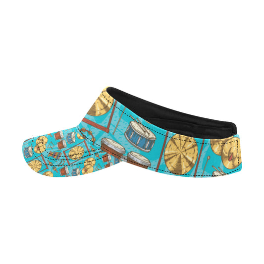Percussion Pattern Print Design 03 Unisex Sun Visor