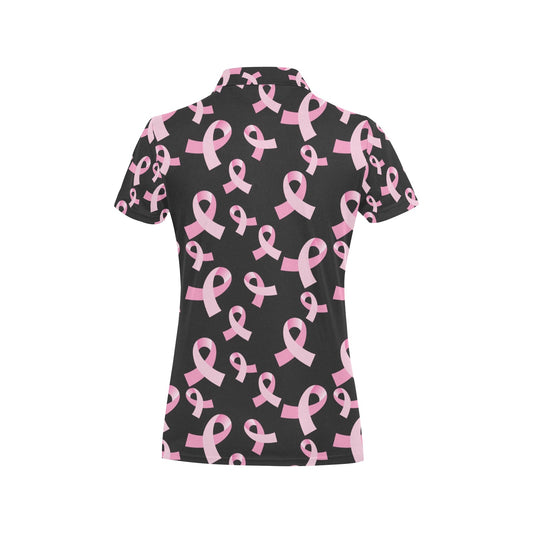 Breast Cancer Awareness Design Women's Polo Shirt