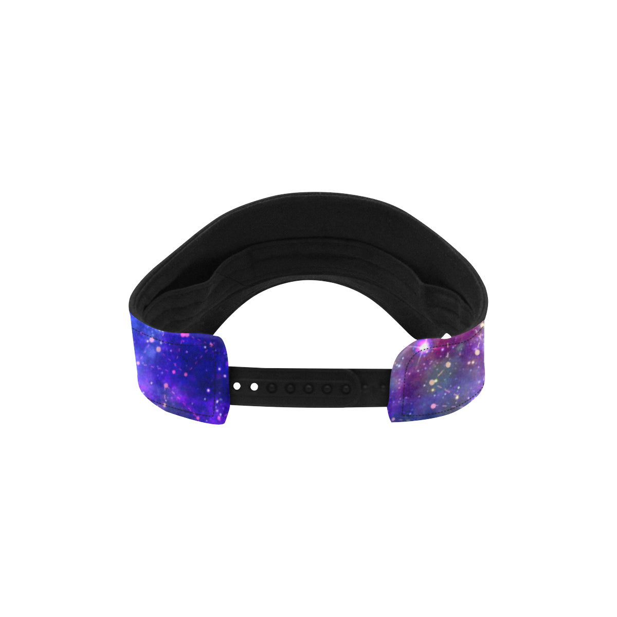 Galaxy Night Stardust Space Print Unisex Sun Visor