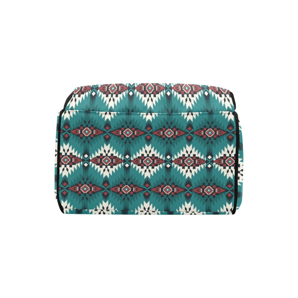 Southwest Pattern Print Design LKS308 Diaper Bag Backpack