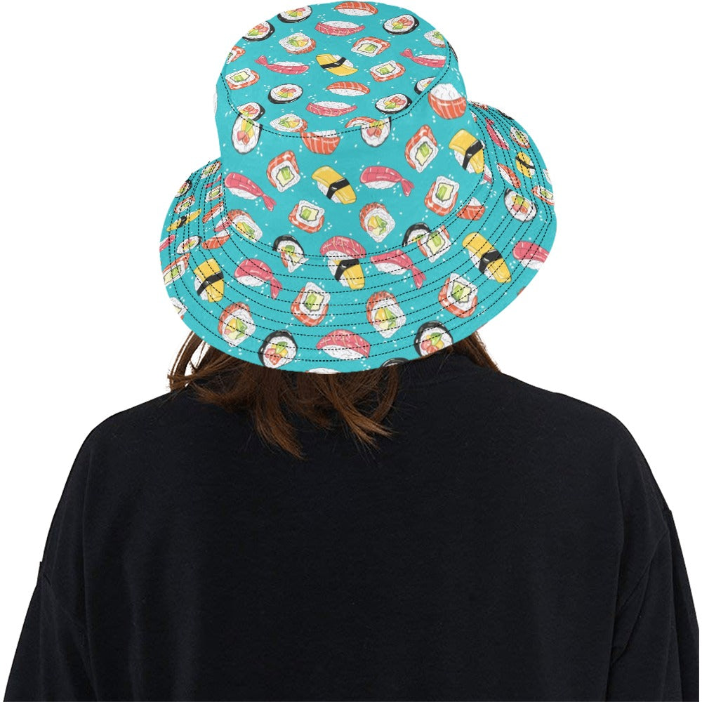 Sushi Print Design LKS305 Unisex Bucket Hat