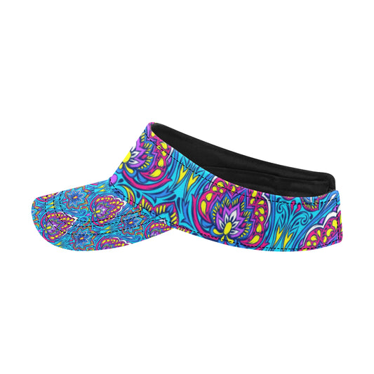 lotus Boho Pattern Print Design LO010 Unisex Sun Visor