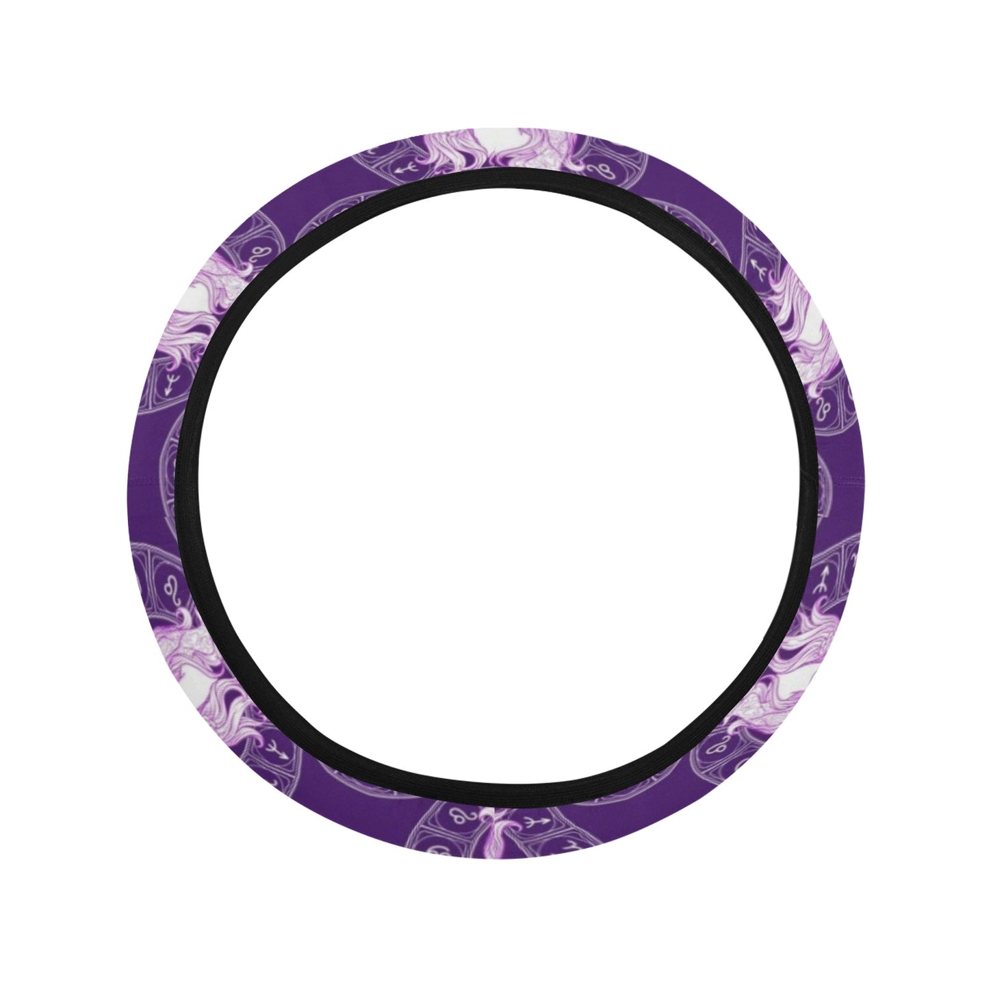 Virgo Print Design LKS301 Steering Wheel Cover with Elastic Edge