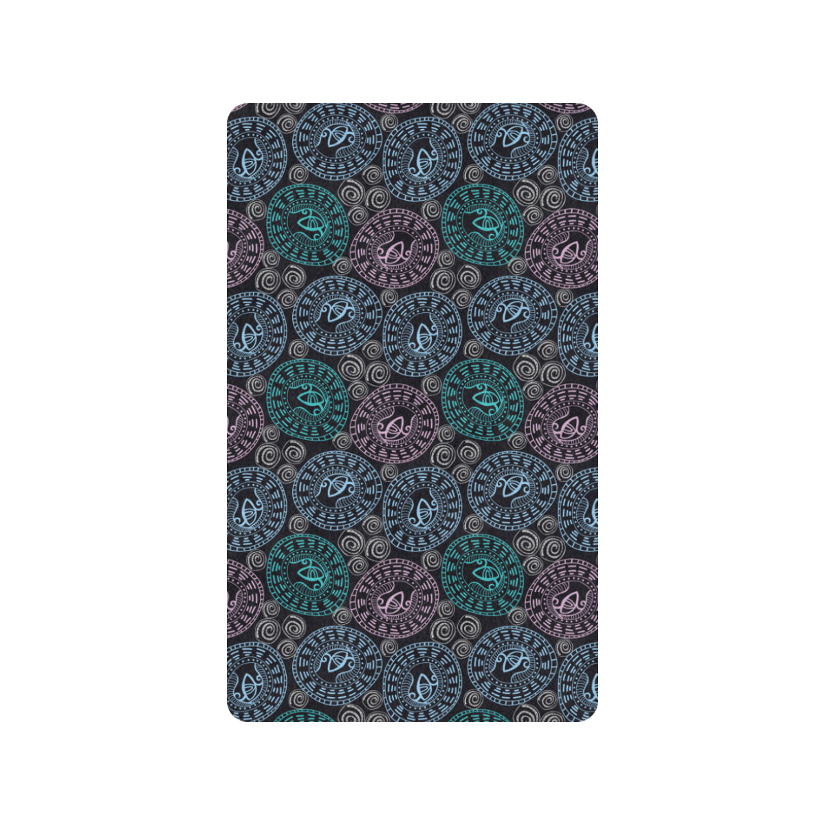 Eye of Horus Ethnic Pattern Rubber Doormat