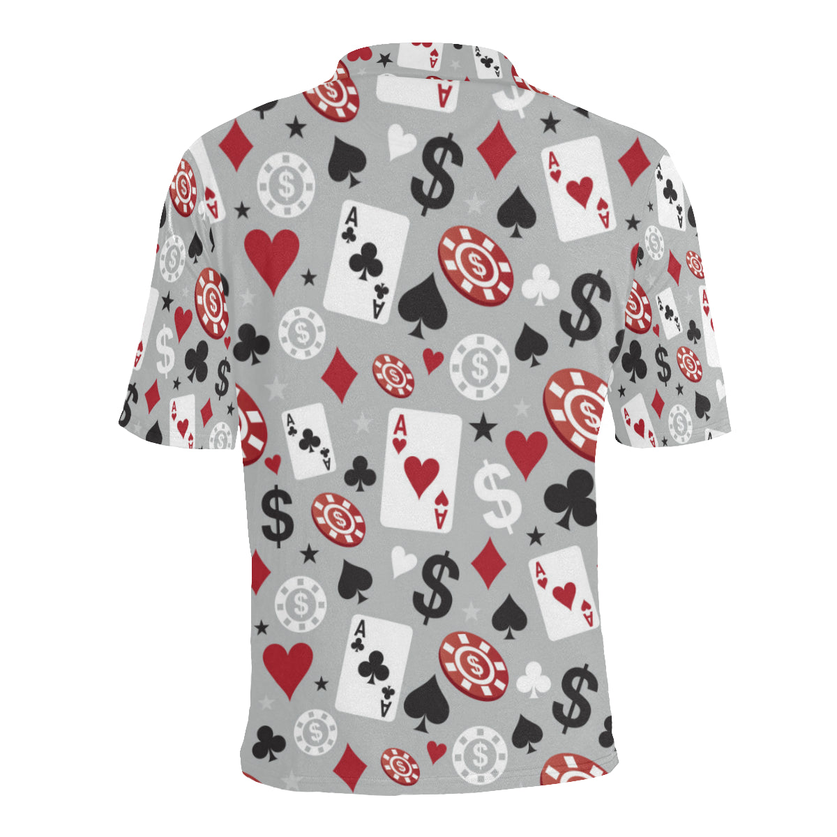 Casino Pattern Print Design 01 Men Polo Shirt