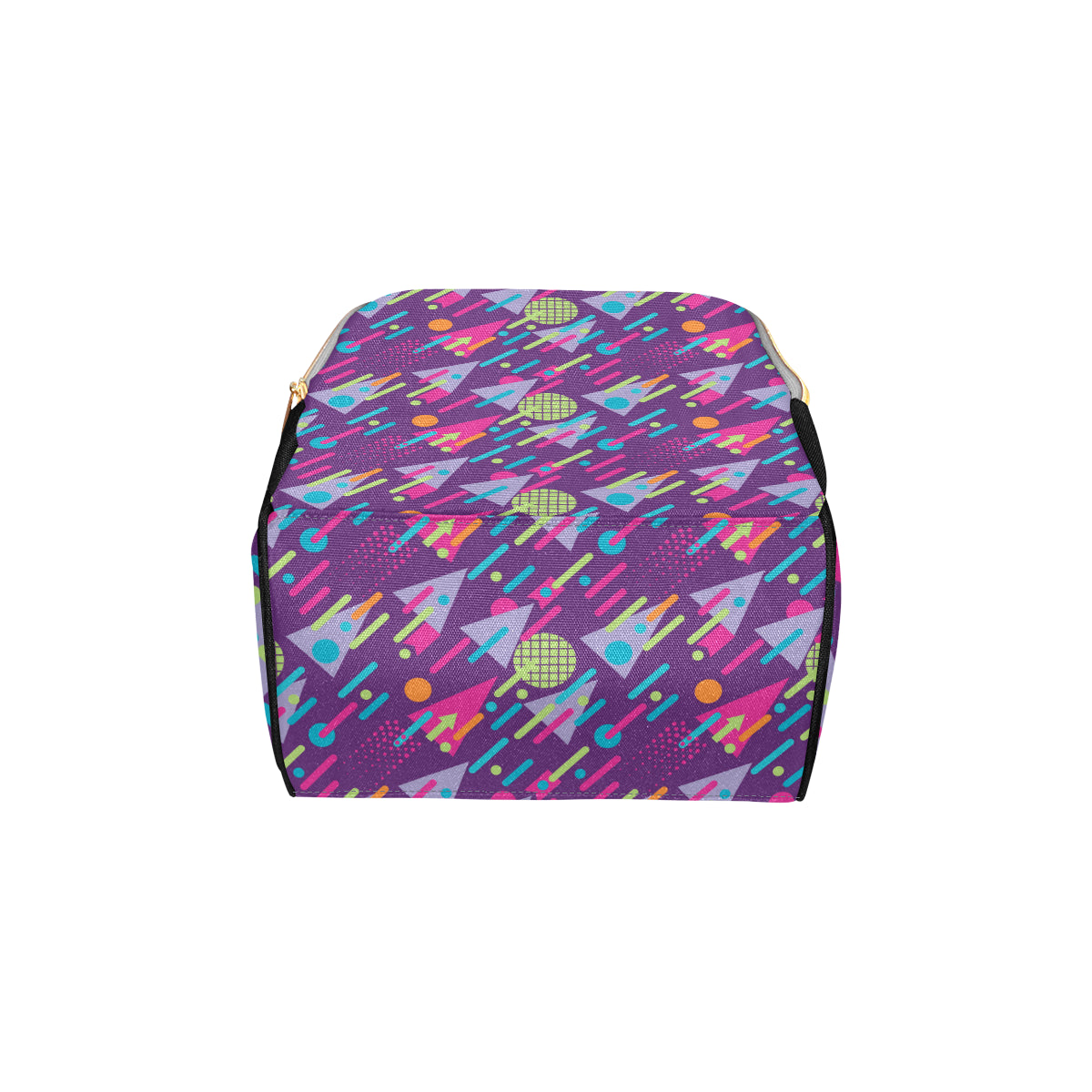 90s Pattern Print Design 4 Diaper Bag Backpack