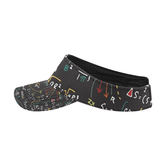 Math Pattern Print Design 04 Unisex Sun Visor