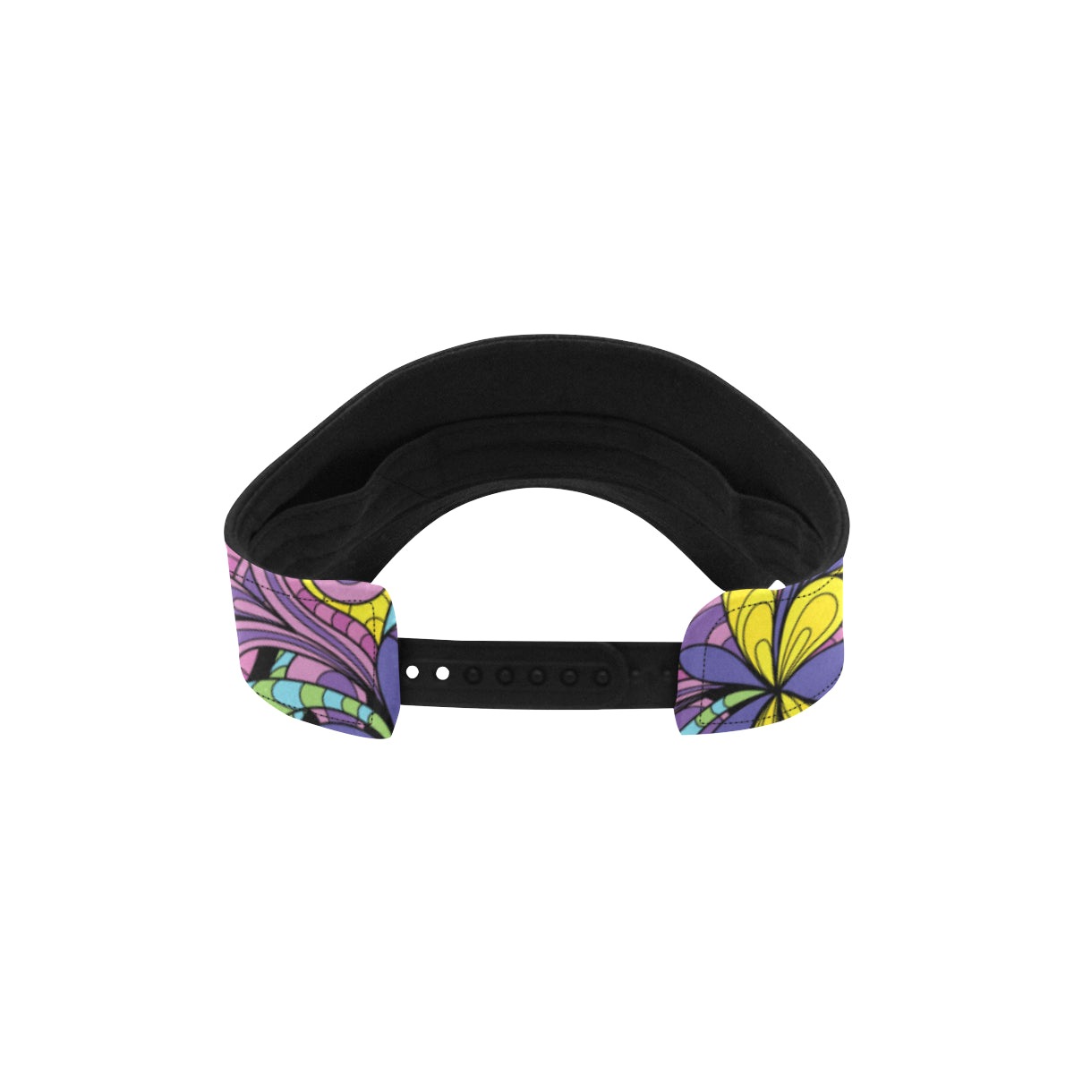 Psychedelic Pattern Print Design A04 Unisex Sun Visor