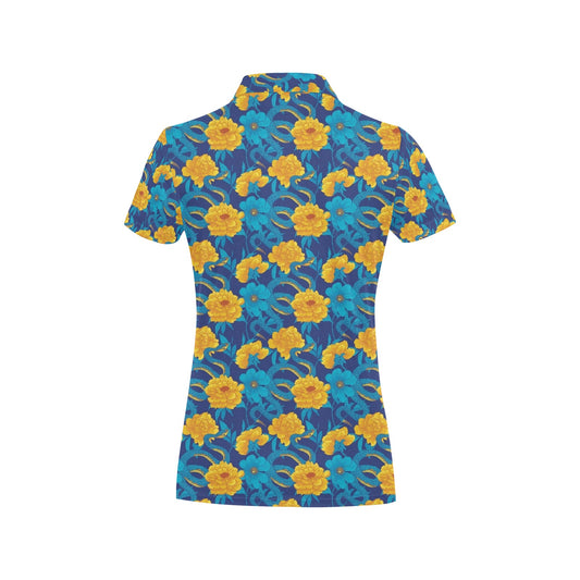 Boa Pattern Print Design 01 Women's Polo Shirt
