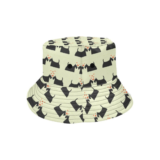 Scottish Terriers Print Design LKS304 Unisex Bucket Hat