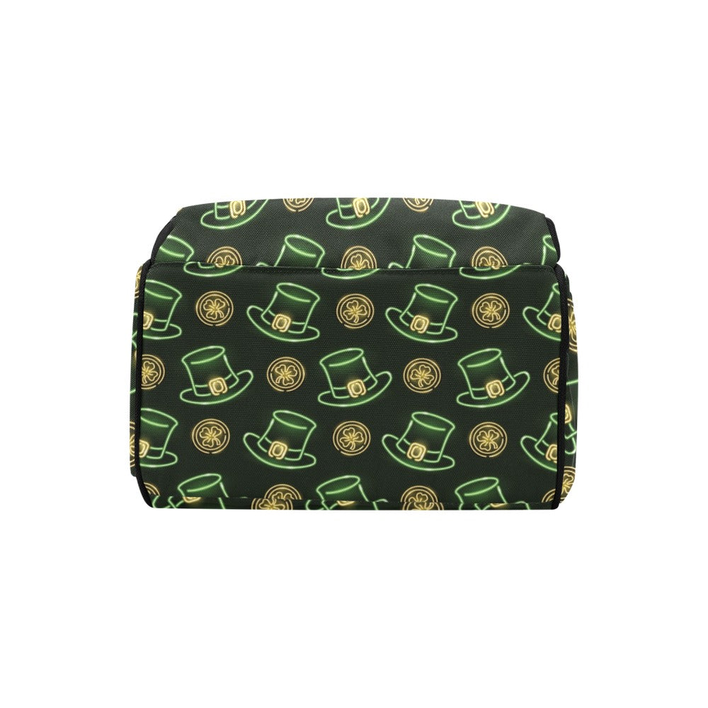 St Patricks Day Print Design LKS308 Diaper Bag Backpack