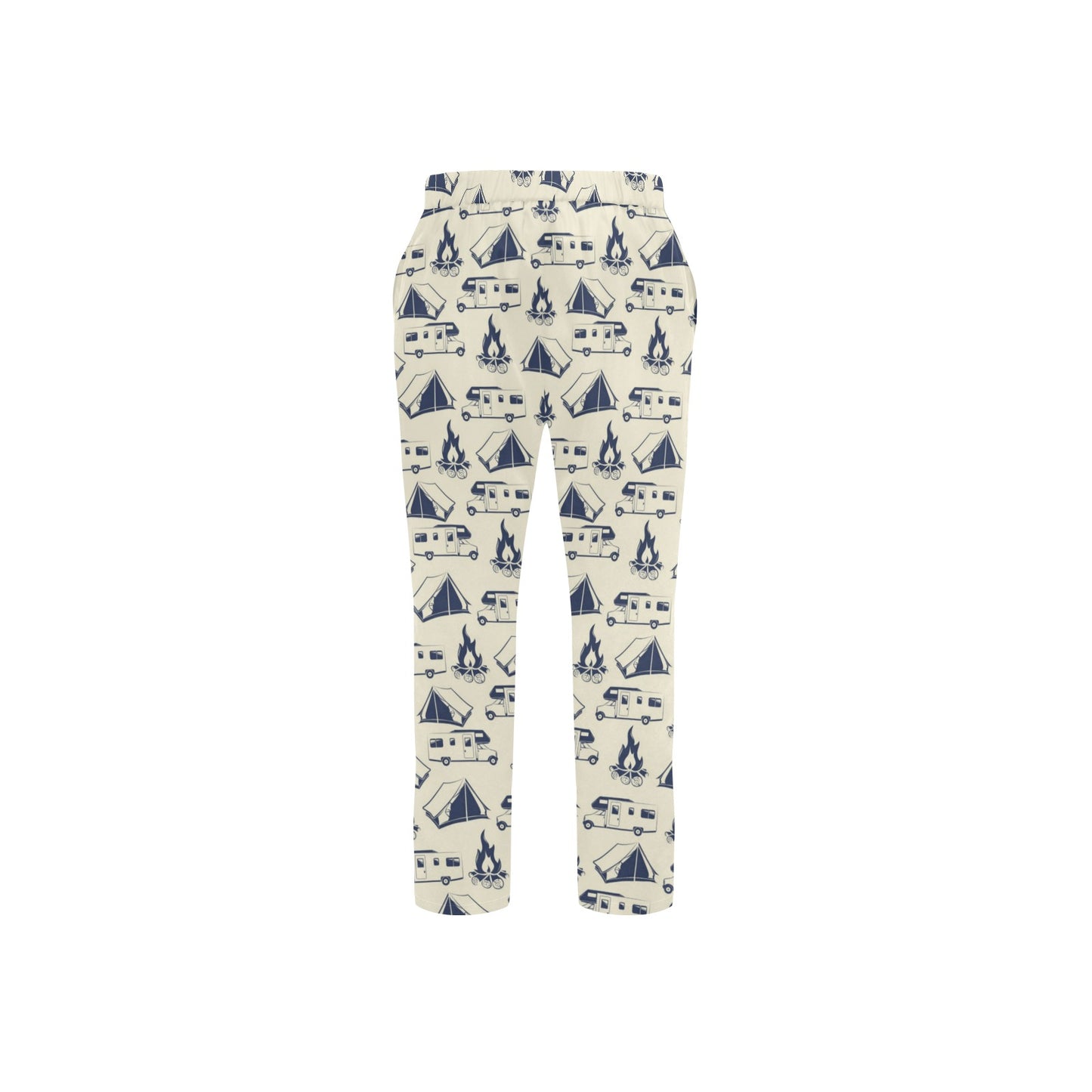 Campfire Pattern Print Design 01 Men's Pants