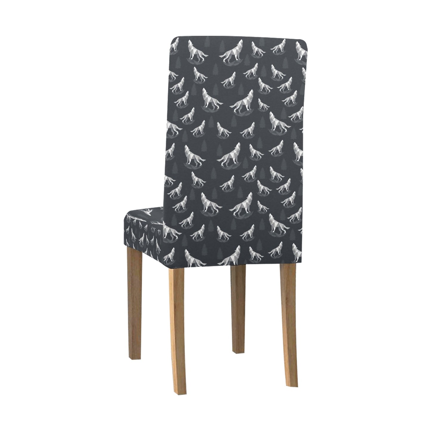 Wolf Print Design LKS303 Dining Chair Slipcover