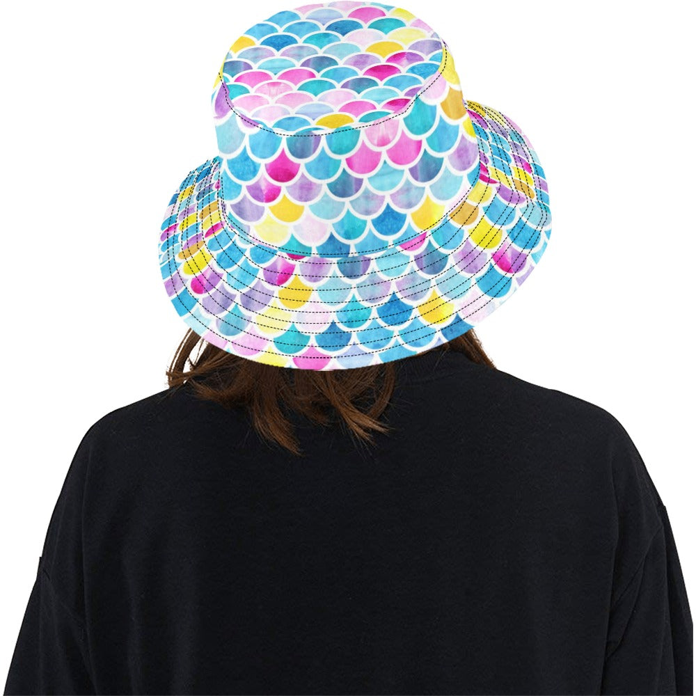 Scales Print Design LKS402 Unisex Bucket Hat