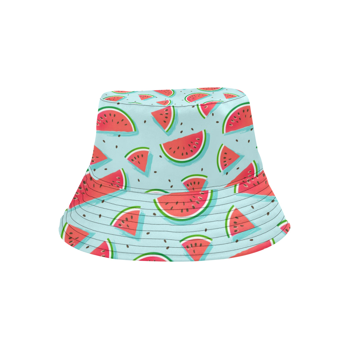 Watermelon Pattern Print Design WM03 Unisex Bucket Hat
