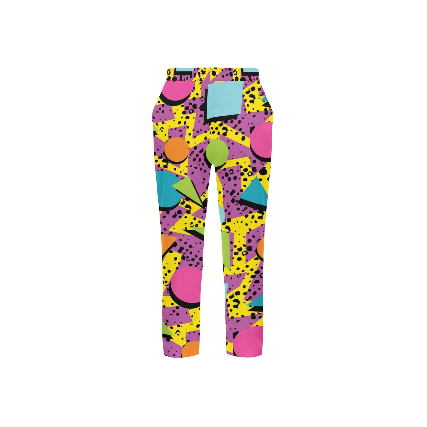 80s Pattern Print Design 1 Men's Pants