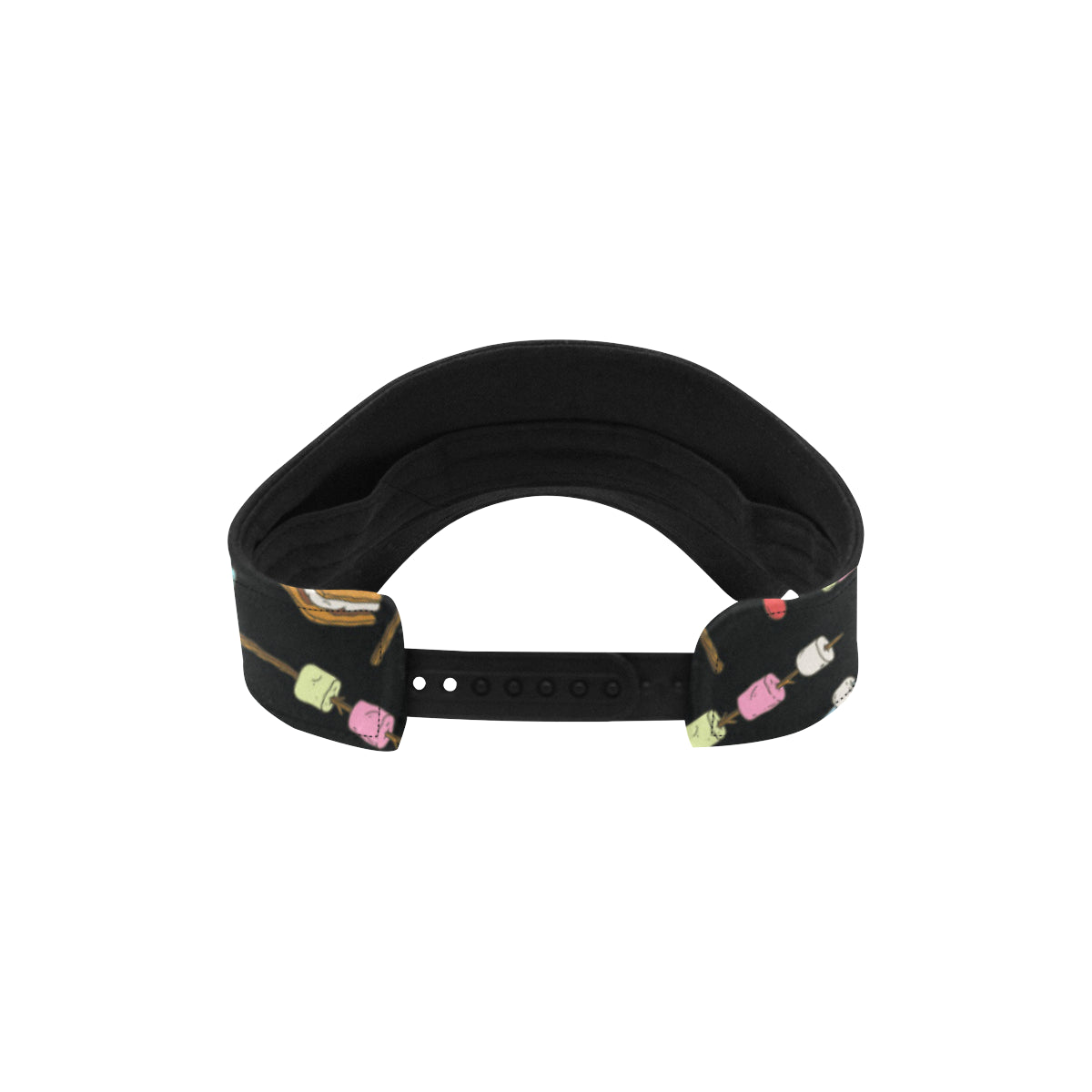 Camping Campfire Marshmallows Unisex Sun Visor