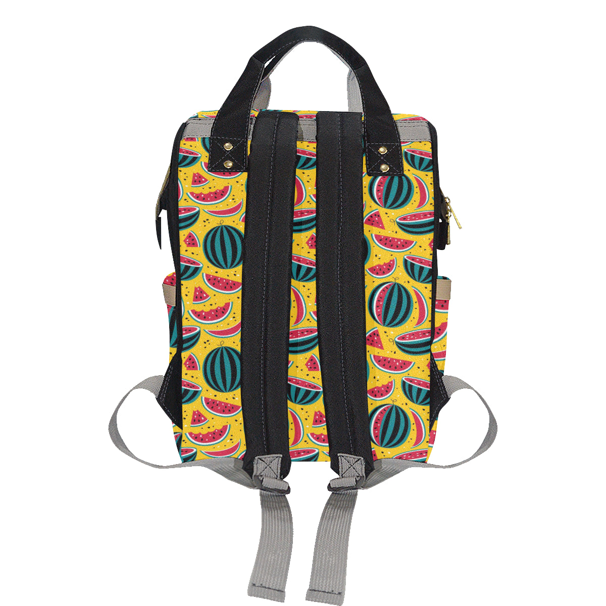 Watermelon Pattern Print Design WM02 Diaper Bag Backpack