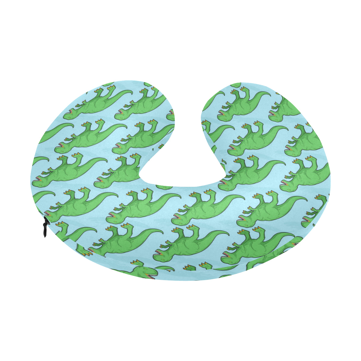 T Rex Pattern Print Design A01 U-Shaped Travel Neck Pillow