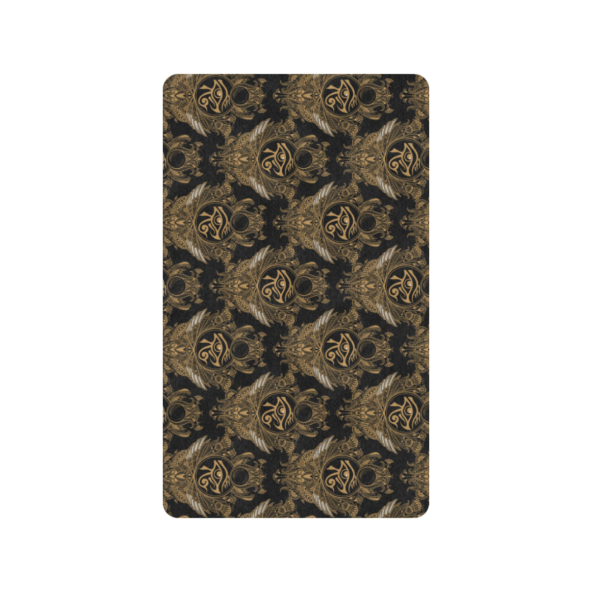Eye of Horus Mandala Style Rubber Doormat