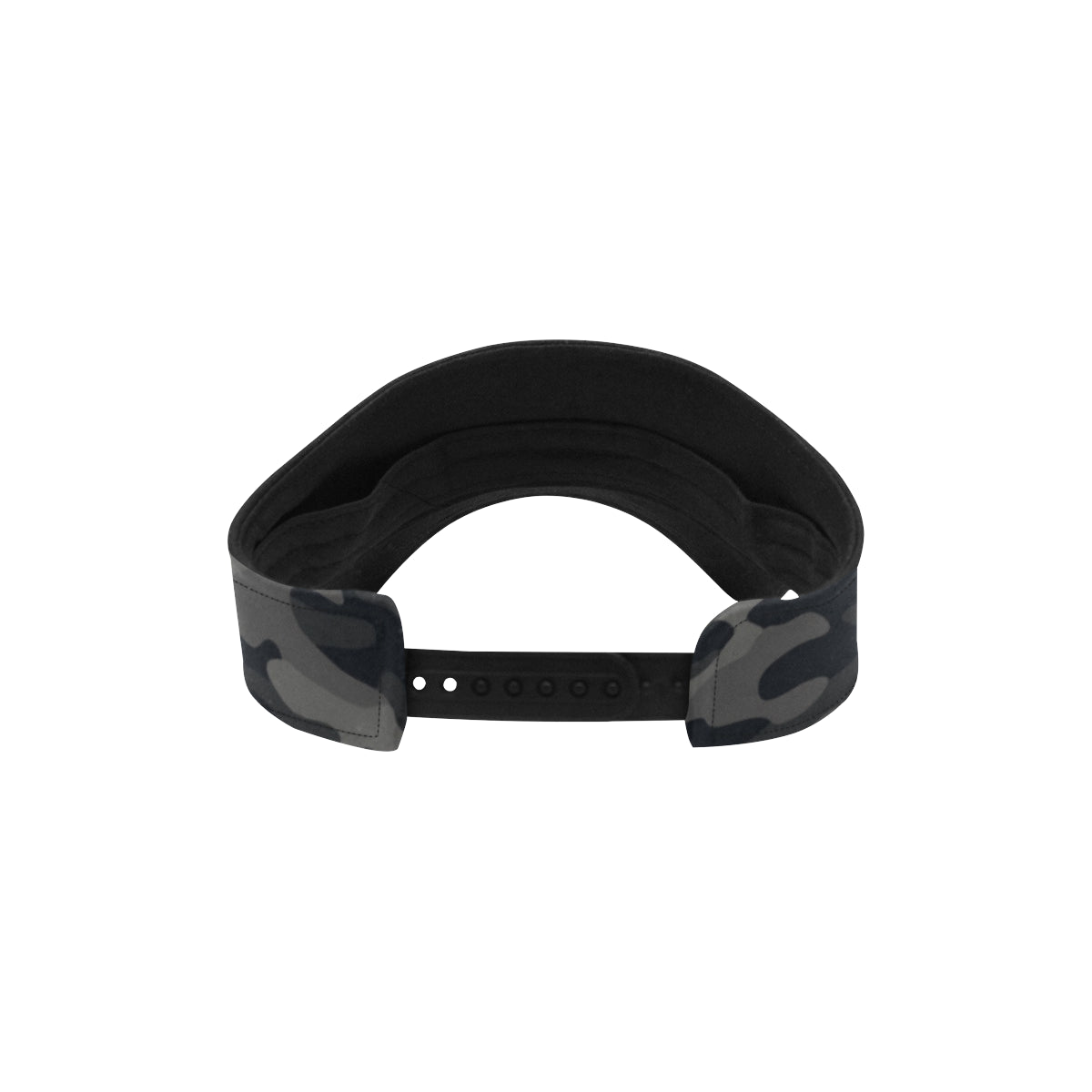 Camo Black Pattern Print Design 02 Unisex Sun Visor