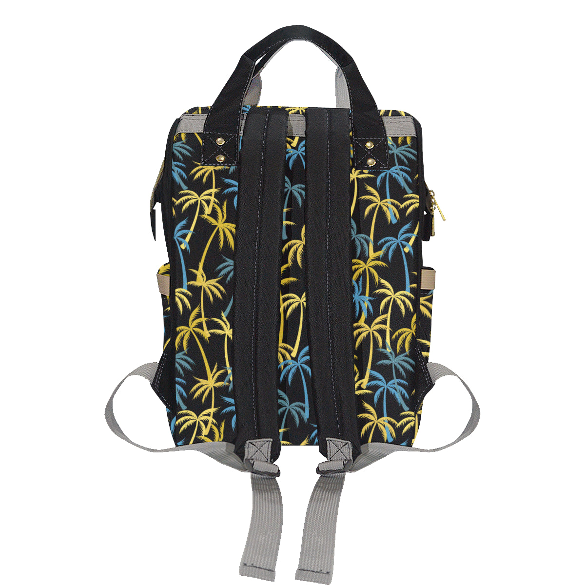Palm Tree Pattern Diaper Bag Backpack