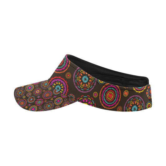 Bohemian Pattern Print Design 01 Unisex Sun Visor