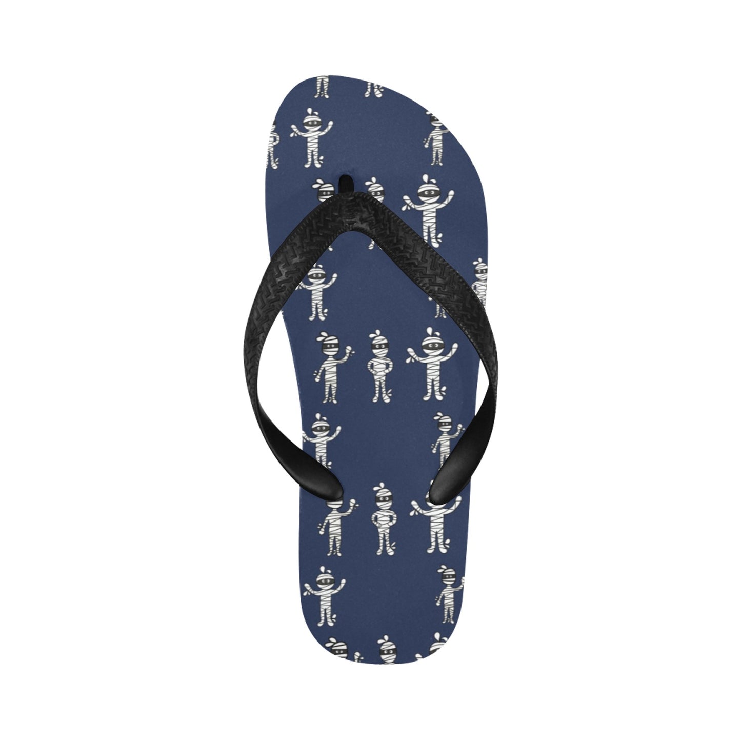 Mummy Print Design LKS306 Flip Flops
