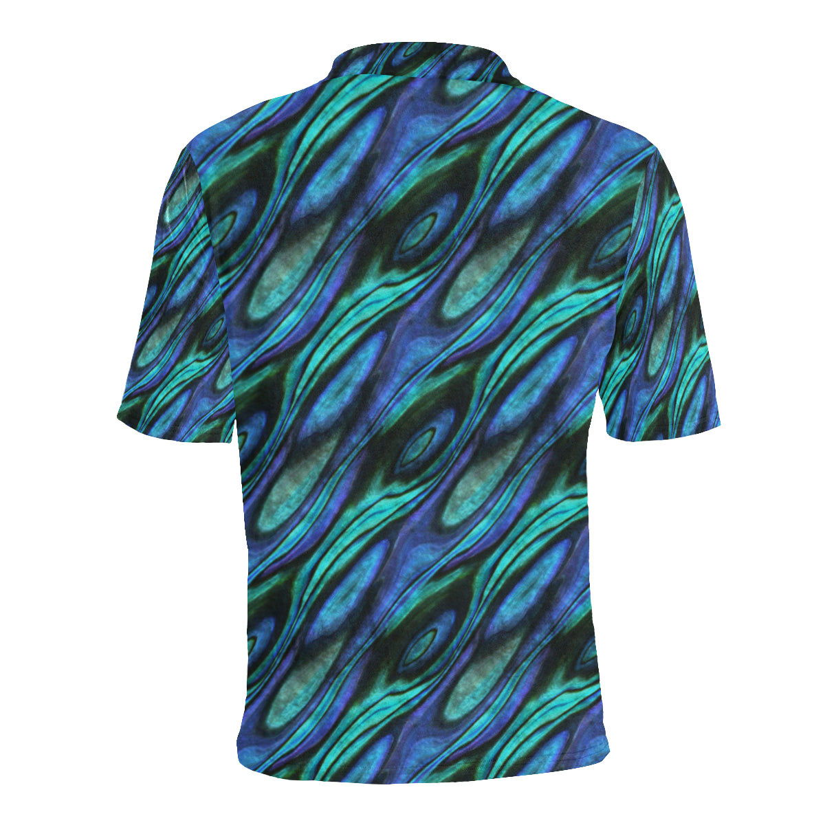 Abalone Pattern Print Design 03 Men Polo Shirt