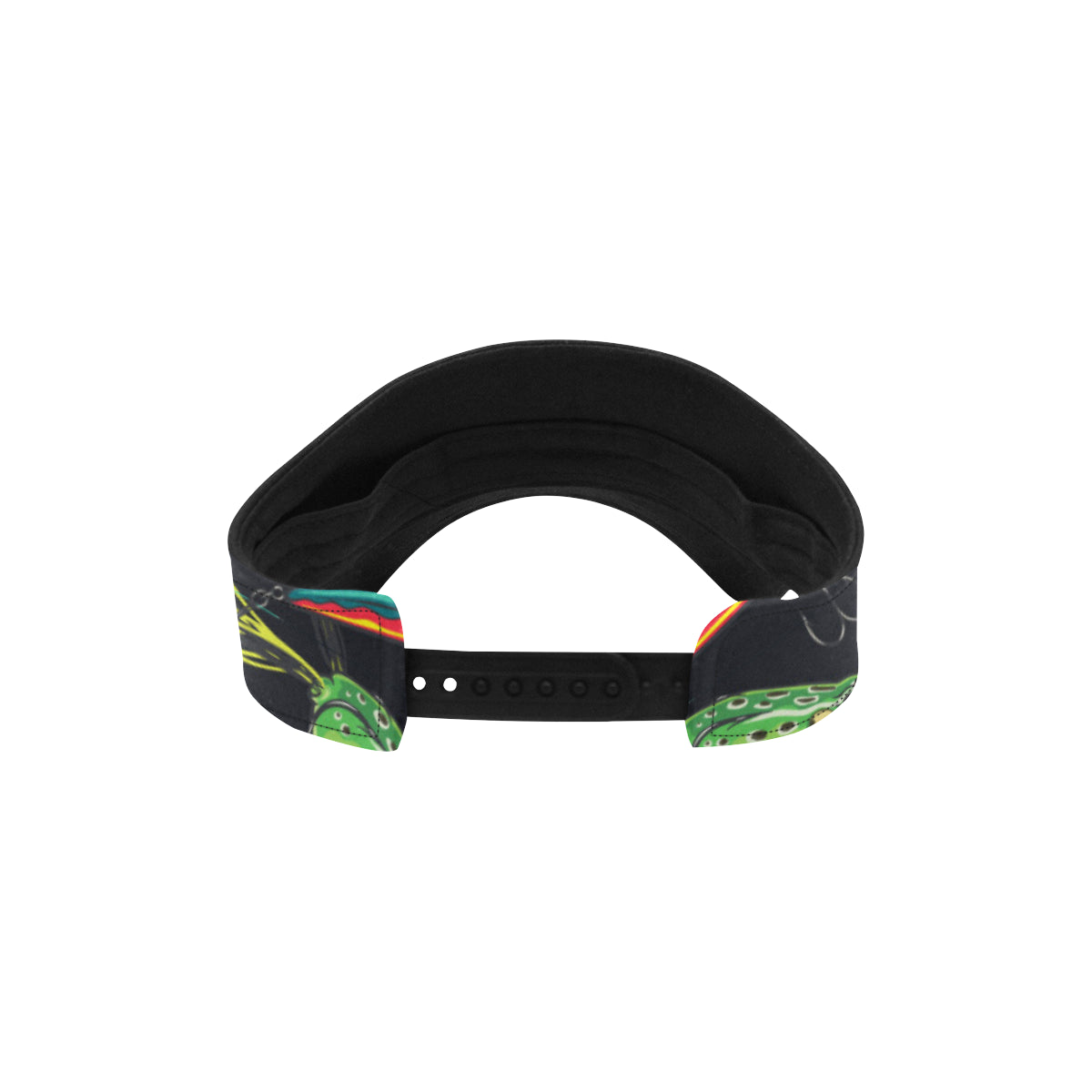 Fishing Bait Print Unisex Sun Visor