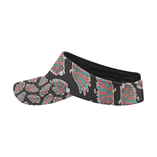 Angel Wings Pattern Print Design 05 Unisex Sun Visor