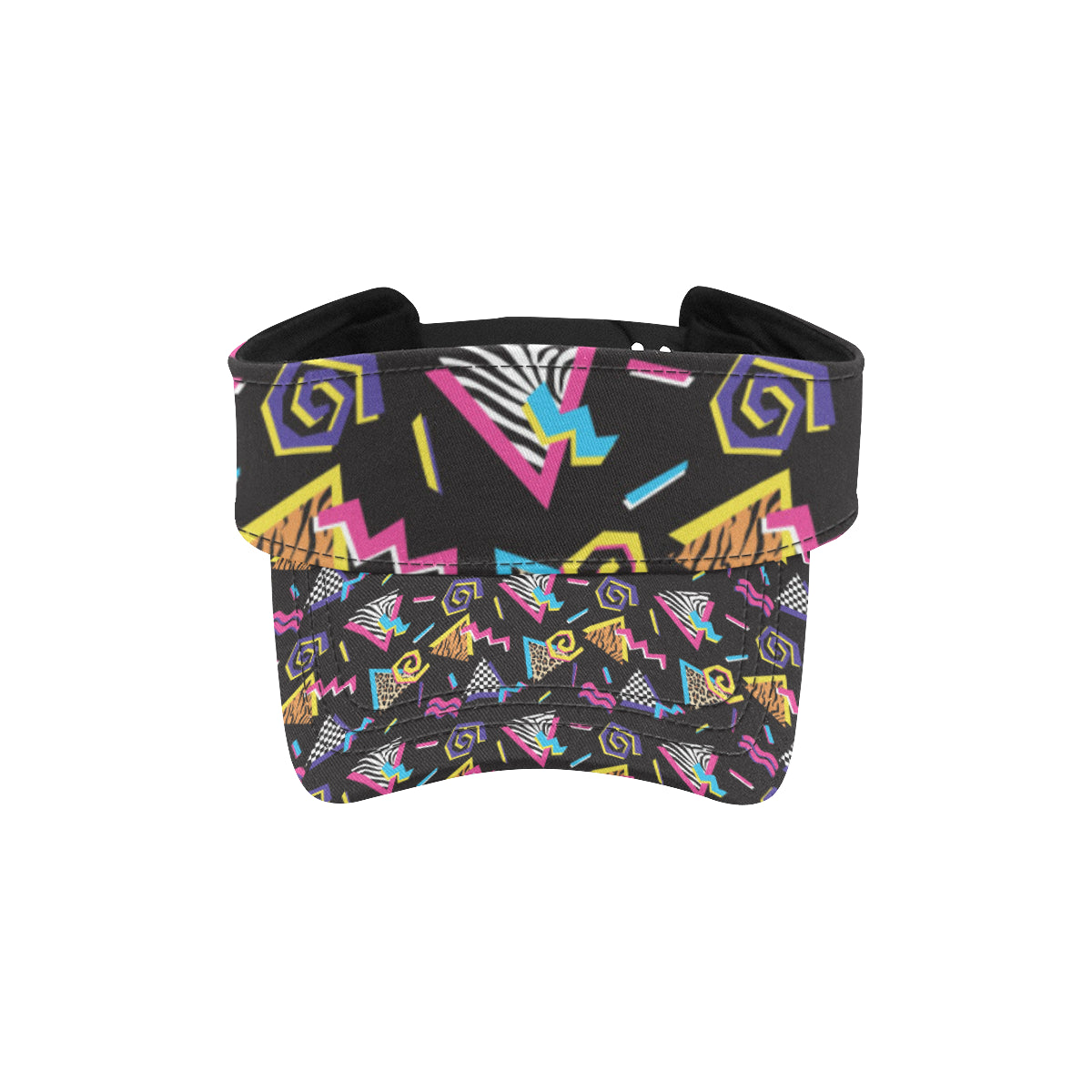 80s Pattern Print Design 3 Unisex Sun Visor