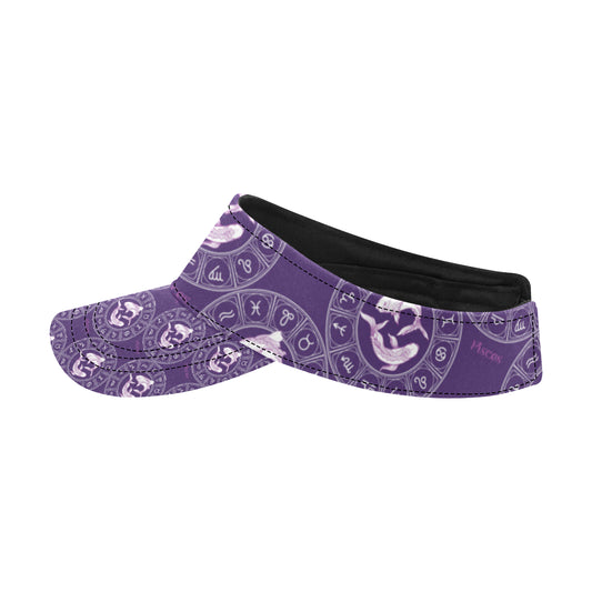Pisces Pattern Print Design A02 Unisex Sun Visor
