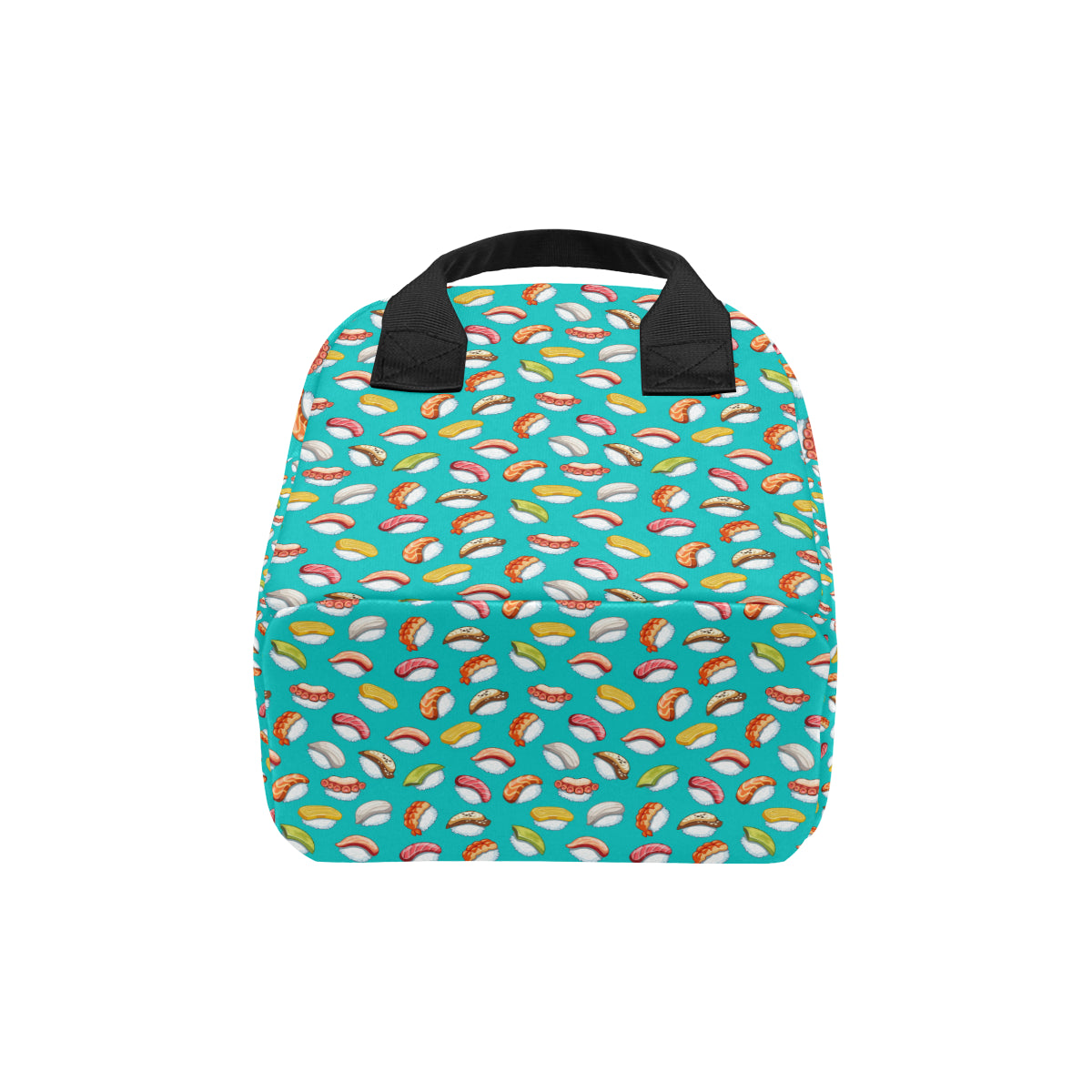 Sushi Themed Print Insulated Lunch Bag