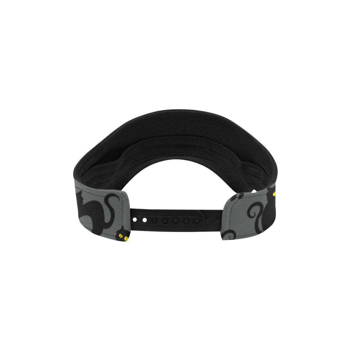 Black Cat Cute Print Pattern Unisex Sun Visor