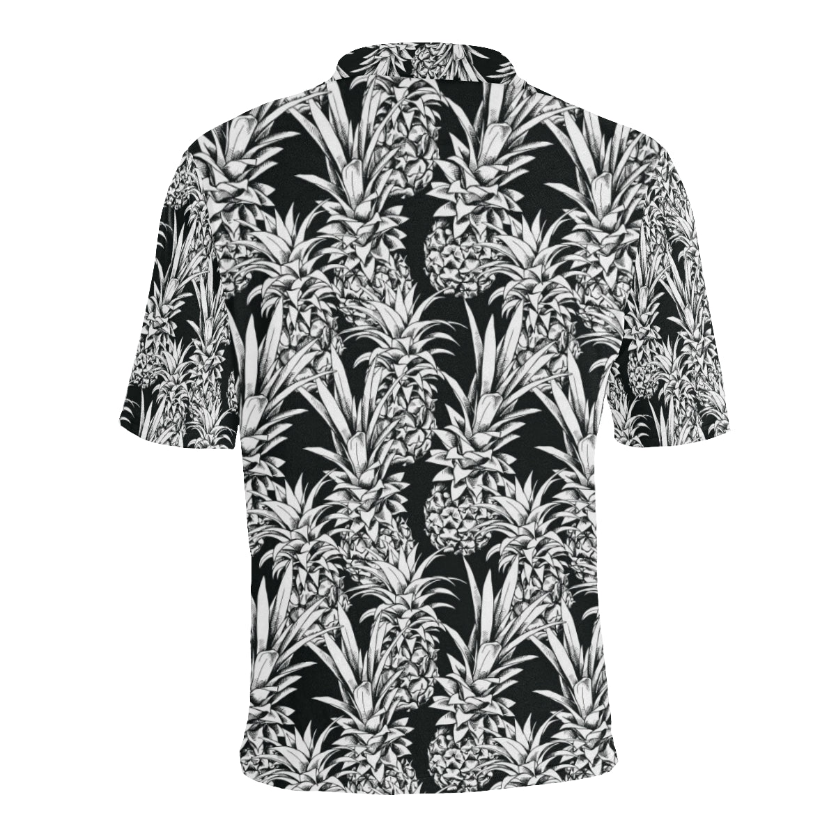 Pineapple Pattern Print Design PP08 Men Polo Shirt