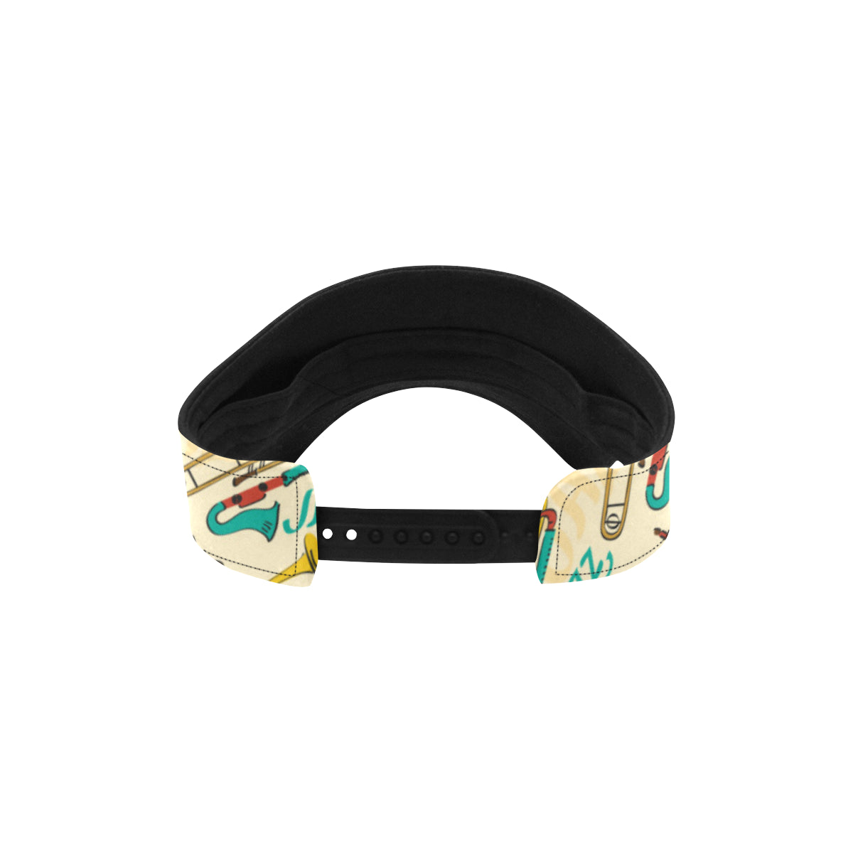 Trombone Pattern Print Design 03 Unisex Sun Visor