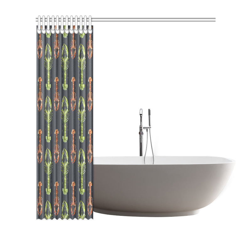 Lobster Pattern Print Design 01 Shower Curtain