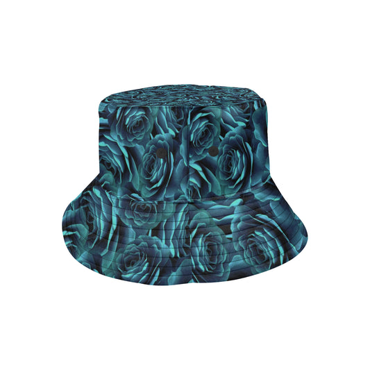 Camellia Pattern Print Design CM04 Unisex Bucket Hat