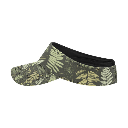 Fern Leave Green Print Pattern Unisex Sun Visor