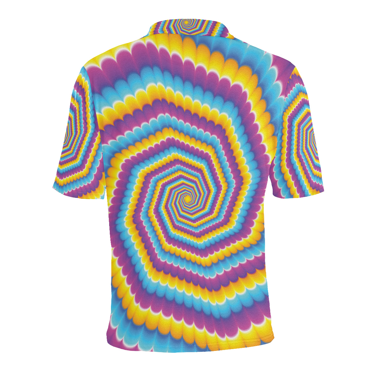 Optical illusion Pattern Print Design A04 Men Polo Shirt