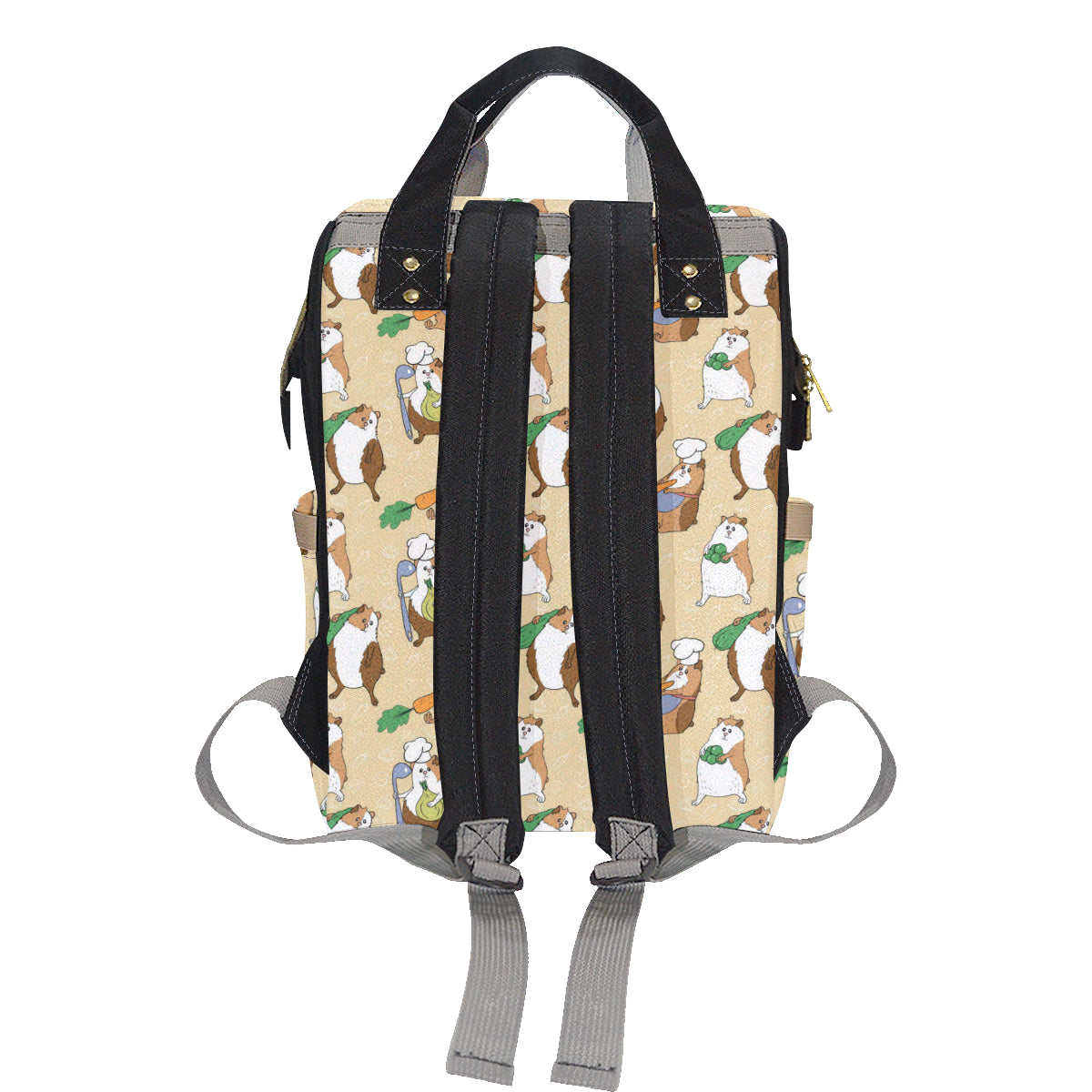 Guinea Pig Pattern Print Design 03 Diaper Bag Backpack