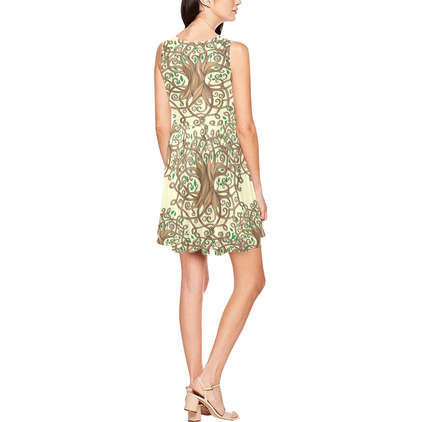 Celtic Tree of life Sleeveless Dress