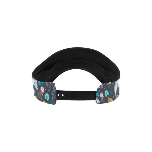 Underwater Dolphin Print Design LKS304 Unisex Sun Visor